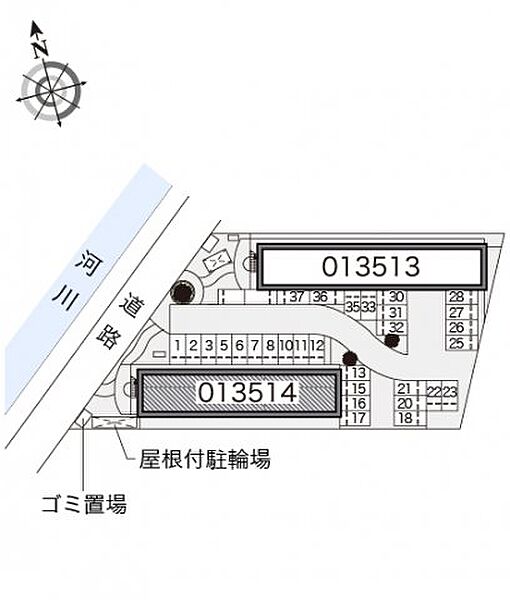 レオパレスＦＵＫＯＮＯ弐番館 207｜大阪府大東市深野2丁目(賃貸アパート1K・2階・23.18㎡)の写真 その3