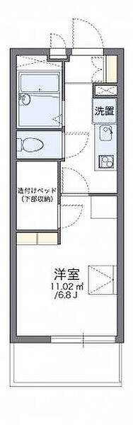 レオパレスカサブランカ 307｜大阪府守口市藤田町3丁目(賃貸マンション1K・3階・19.87㎡)の写真 その2