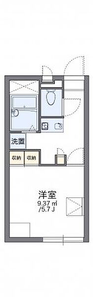 レオパレスＮＩＳＨＩＯＫＡ 111｜大阪府大阪市鶴見区今津南1丁目(賃貸アパート1K・1階・20.28㎡)の写真 その2