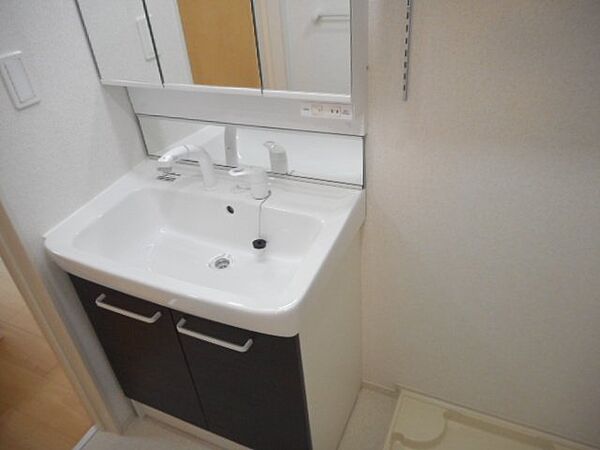 画像6:ゆったりとスペースのある洗面所