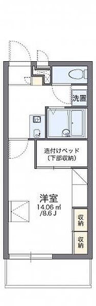 レオパレスソレイユIII 202｜大阪府東大阪市西岩田4丁目(賃貸マンション1K・2階・23.18㎡)の写真 その2