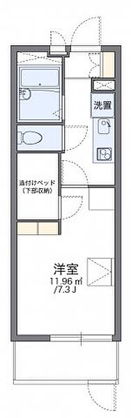 画像2:代表的な間取のため実際の間取とは異なる場合があります