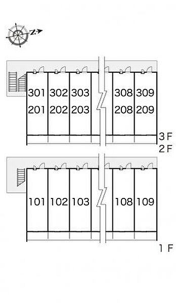 レオパレスサンマルク 103｜大阪府東大阪市中新開1丁目(賃貸マンション1K・1階・20.81㎡)の写真 その4