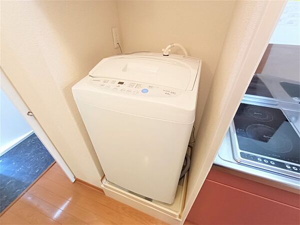 画像17:室内洗濯機置き場です。