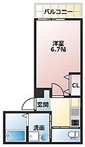 ALEGRIA門真古川町  ｜ 大阪府門真市古川町（賃貸アパート1K・3階・24.27㎡） その2