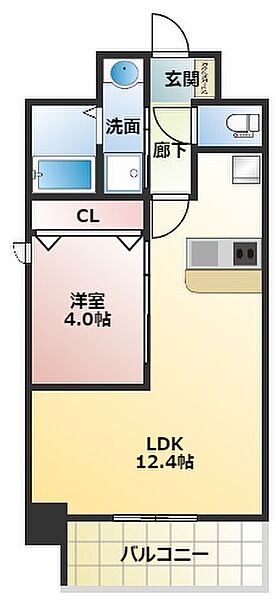 Alivis北梅田 806｜大阪府大阪市北区本庄西2丁目(賃貸マンション1LDK・8階・37.43㎡)の写真 その2