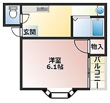 ヴァンベール二番館  ｜ 大阪府門真市垣内町（賃貸マンション1K・3階・23.00㎡） その2