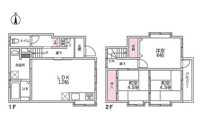間取り 熊本市中央区島崎1丁目30-6