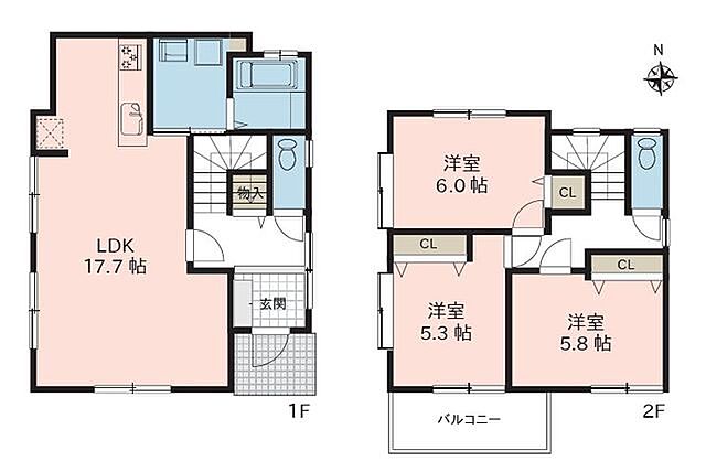 間取り 熊本市南区川尻6丁目11-12