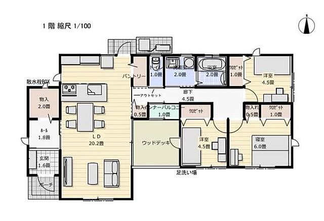 間取り 熊本市南区城南町永1423-9