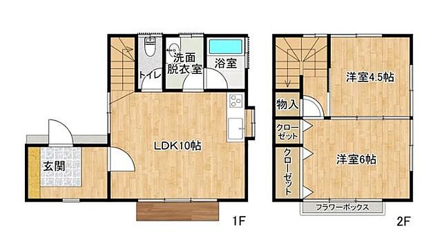 間取り 熊本市中央区八王寺町16-35