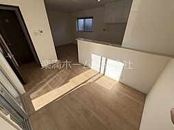 梅津中倉町貸家 3LDKのリビング/ダイニング