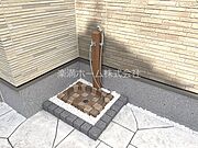 ペット用足洗い場♪