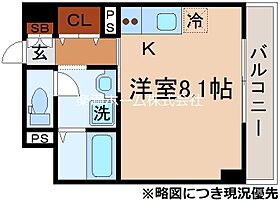 ヴィラ東山本町 306 ｜ 京都府京都市東山区本町４丁目（賃貸マンション1R・3階・24.58㎡） その2