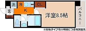 CASA GRAN洛西 708 ｜ 京都府京都市右京区西院西貝川町（賃貸マンション1K・7階・27.79㎡） その2