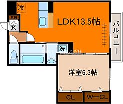 MITARAI 102 ｜ 京都府京都市北区上賀茂竹ケ鼻町（賃貸アパート1LDK・1階・46.97㎡） その2