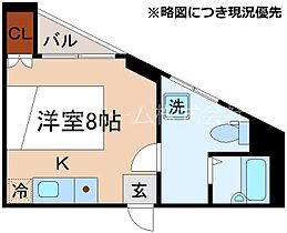 the limelight kyoto 309 ｜ 京都府京都市右京区花園伊町（賃貸マンション1R・3階・18.70㎡） その2