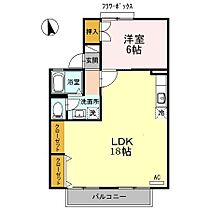 セジュール白山 101 ｜ 岐阜県岐阜市東島３丁目（賃貸アパート1LDK・1階・53.46㎡） その2