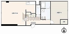 ABCビル 405 ｜ 岐阜県岐阜市神田町６丁目（賃貸マンション1LDK・4階・59.65㎡） その2