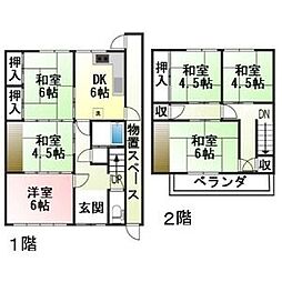 🉐敷金礼金0円！🉐加納長刀堀3丁目貸家