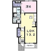 アトシア　コート 103 ｜ 岐阜県瑞穂市生津外宮東町２丁目（賃貸アパート1LDK・1階・46.83㎡） その2