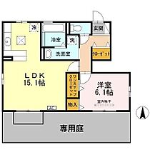 D-room琴塚　A 101 ｜ 岐阜県岐阜市琴塚１丁目（賃貸アパート1LDK・1階・52.53㎡） その2