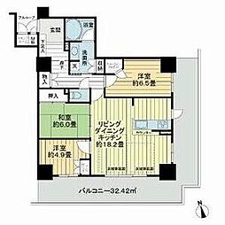 岐阜シティタワー43 18階/1807