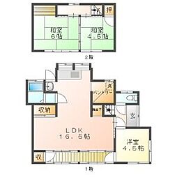 ペット可 リノベ済上土居貸家 〜敷地92坪 庭付き和モダ