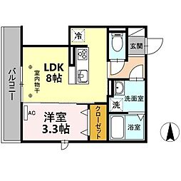 カーサ エスペランサII金岡 3階/303