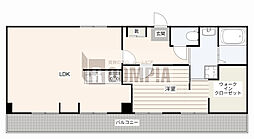 アイボリーシャトー 1LDKの間取図画像