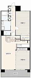 M&T 2LDKの間取図画像