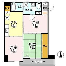 ハイム辻A 2階