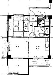 スミダ第三マンション 3DKの間取図画像