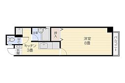 プロミネンスXステージ 1Kの間取図画像