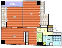 CalmStage 2LDKの間取図画像