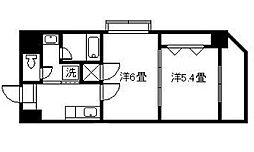 Ａｈｋｕｔｙ東谷山III 5階2Kの間取り