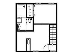 DearMaison慈眼寺 1DKの間取図画像