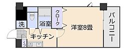 間取図画像 1K