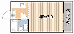 間取図画像 ワンルーム