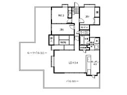 Fステージ鴨池 4LDKの間取図画像