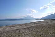 重富海水浴場（1500m）