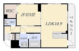 BurgundyApt. 1LDKの間取図画像