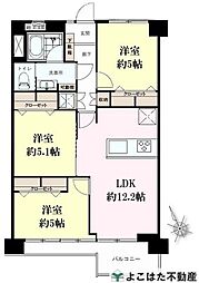 間取図画像 3LDK
