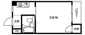 高槻ローズハイツB棟 505 ｜ 大阪府高槻市千代田町5-5（賃貸マンション1K・5階・19.00㎡） その2