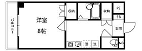 さつきハイム 609 ｜ 大阪府高槻市紺屋町（賃貸マンション1DK・6階・27.63㎡） その2