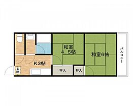 別所エンビィハイツ 203 ｜ 大阪府高槻市別所新町3-10（賃貸マンション2K・2階・35.00㎡） その2