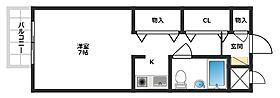 ビエラコート高槻 512 ｜ 大阪府高槻市天神町2丁目1-17（賃貸マンション1R・5階・20.99㎡） その2