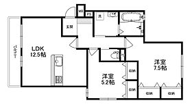 シナジーコート高槻古曽部 103 ｜ 大阪府高槻市古曽部町3丁目4-5（賃貸マンション2LDK・1階・60.00㎡） その2