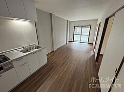 JR東海道・山陽本線 高槻駅 徒歩27分の賃貸マンション 1階2LDKのリビング/ダイニング