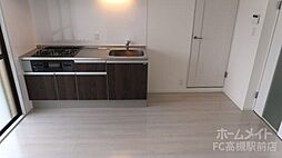 阪急京都本線 高槻市駅 徒歩24分の賃貸マンション 2階2LDKのリビング/ダイニング